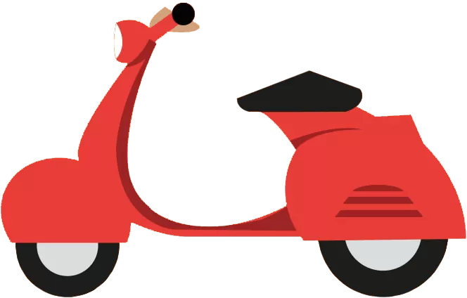 Scooter Illustration